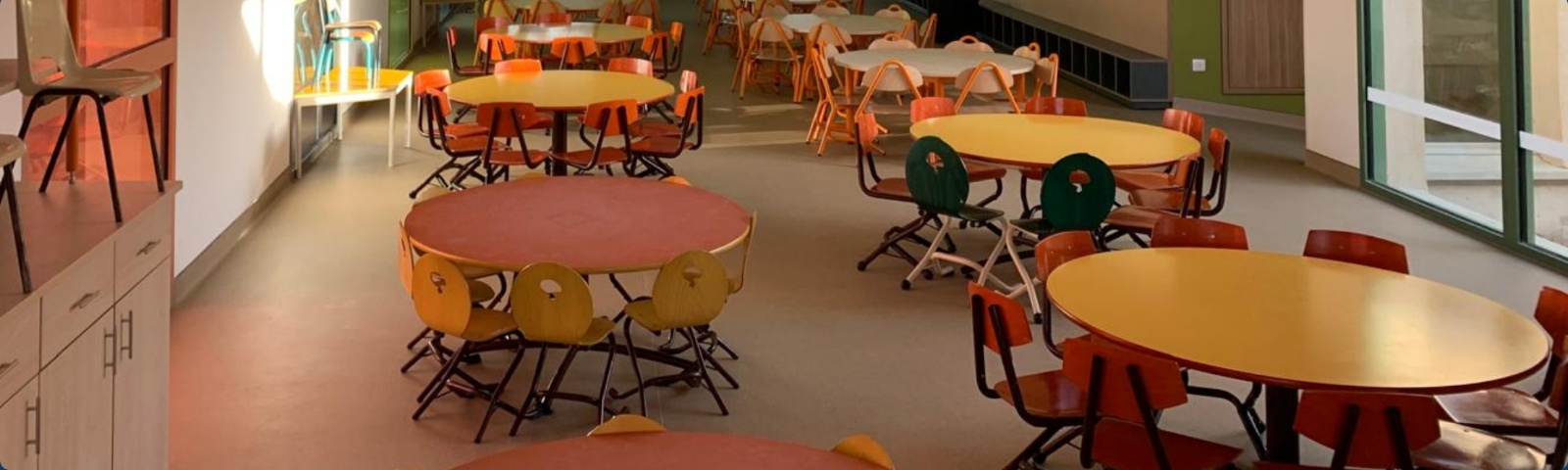 L'extension de la cantine 